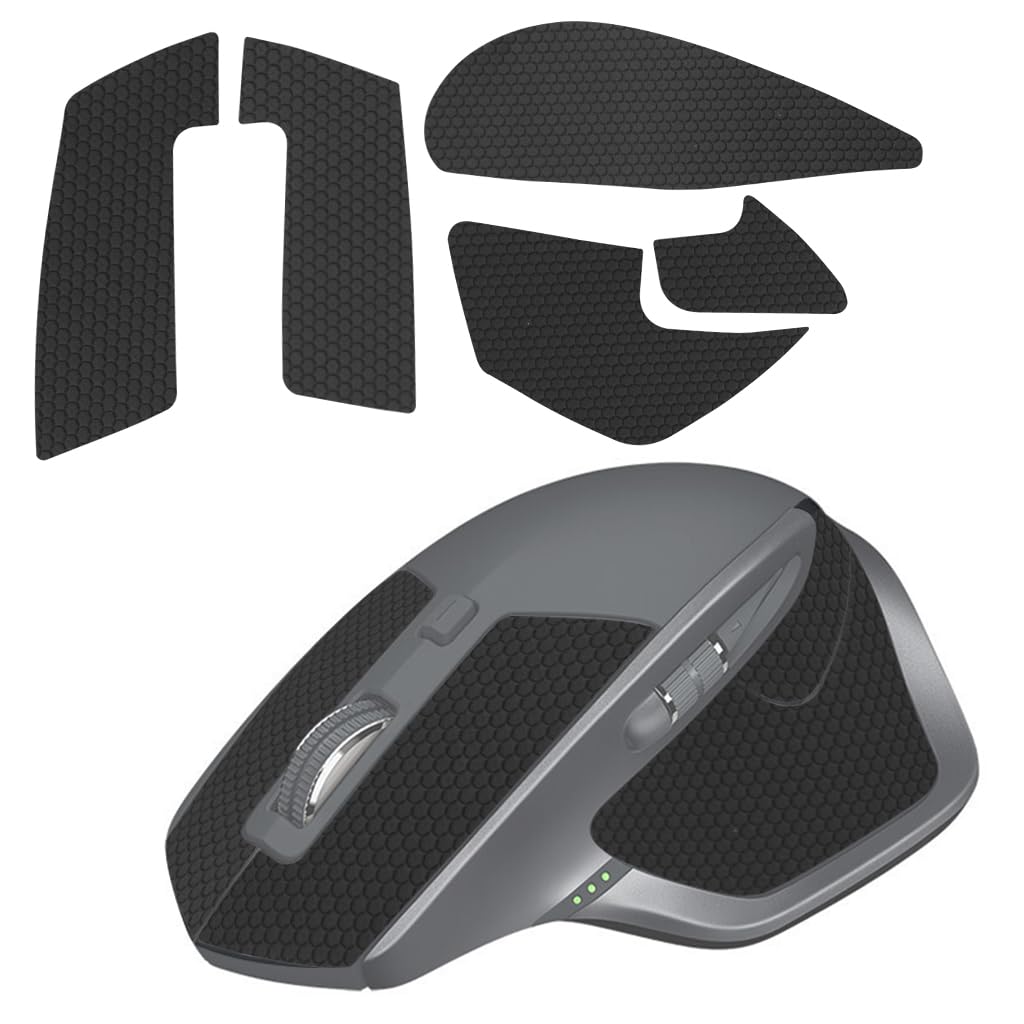 ZORBES Mouse Grip Tape for MX Master 2S Mouse Anti Slip, Non Fading Mouse Skin, Sweat Resistant, Easy to Use, Self Adhesive Design, Pre Cut ZORBES Mouse Grip Tape for MX Master 2S Mouse Anti Slip, Non Fading Mouse Skin, Sweat Resistant, Easy to Use, Self Adhesive Design, Pre Cut